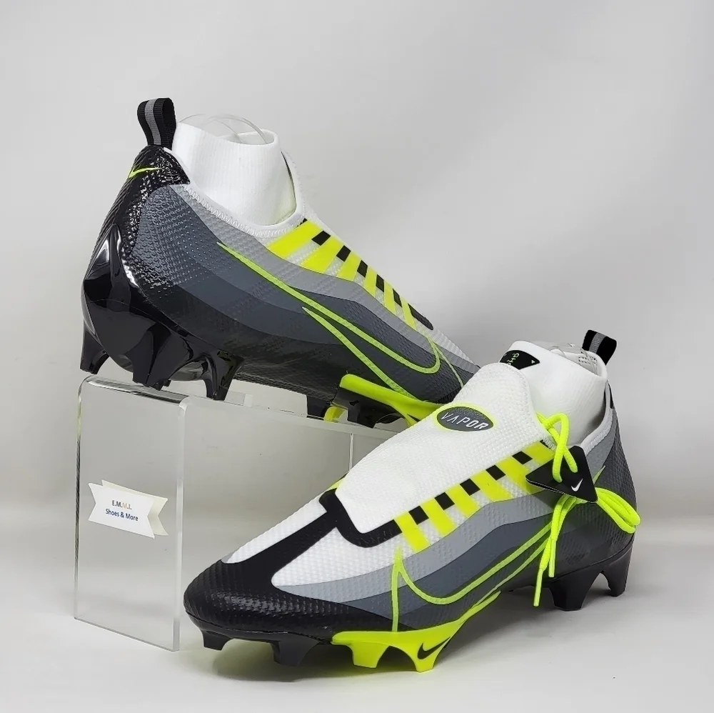 Nike Vapor Edge Pro 360 Black/Volt-White Smoke Grey DQ3670-071 Men Size 12 New
